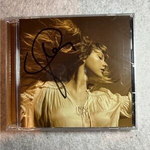 Autographed Taylor Swift’s Fearless Album